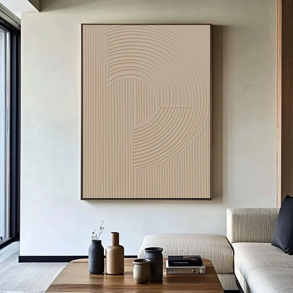 Zenith Echoes – Textured Hand-Painted Oil Painting